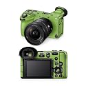 Camera Skin Compatible with Sony FX2 Digital Camera (2025) - Solid Lime Green - Premium 3M Vinyl Protective Wrap Decal Cover - Easy to Apply | Crafted in the USA by MightySkins