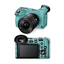 Camera Skin Compatible with Sony FX2 Digital Camera (2025) - Solid Turquoise - Premium 3M Vinyl Protective Wrap Decal Cover - Easy to Apply | Crafted in the USA by MightySkins