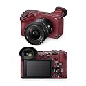 Camera Skin Compatible with Sony FX2 Digital Camera (2025) - Solid Burgundy - Premium 3M Vinyl Protective Wrap Decal Cover - Easy to Apply | Crafted in the USA by MightySkins