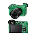 Camera Skin Compatible with Sony FX2 Digital Camera (2025) - Solid Green - Premium 3M Vinyl Protective Wrap Decal Cover - Easy to Apply | Crafted in the USA by MightySkins