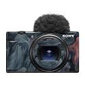 Camera Skin Compatible with Sony ZV-1 Mark II (2023) - Storm Cloud - Premium 3M Vinyl Protective Wrap Decal Cover - Easy to Apply | Crafted in the USA by MightySkins