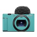 Camera Skin Compatible with Sony ZV-1 Mark II (2023) - Solid Turquoise - Premium 3M Vinyl Protective Wrap Decal Cover - Easy to Apply | Crafted in the USA by MightySkins