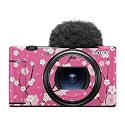 Camera Skin Compatible with Sony ZV-1 Mark II (2023) - Sakura Pink - Premium 3M Vinyl Protective Wrap Decal Cover - Easy to Apply | Crafted in the USA by MightySkins