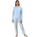CAMEY Women39s Printed Full Sleeve Round NeckV-Neck
