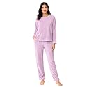 CAMEY Women39s Printed Full Sleeve Round NeckV-Neck