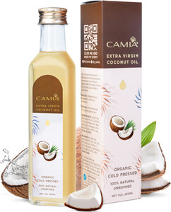 CAMIA 100 Pure Unrefined Organic Extra Virgin