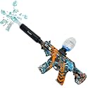 Camin Gel Blaster Gun | Automatic Ball Shooter | Safe &amp; Non-Toxic | Fun Outdoor Toy for Adults | Electric Operated | Ideal Birthday &amp; Return Gift (M416 with Scope, 5K Gel Balls)
