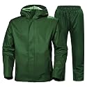 Men's Waterproof Raincoat (XL, LUXURY MILITARY)