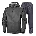 CAMISON Men's Waterproof Raincoat (XL, LUXURY GREYISH)