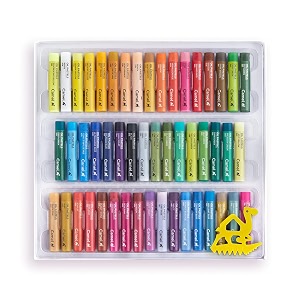 camel oil pastels 50 vibrant shades  pack of 1  rich colour payoffsmooth texture  ideal for kidsartistsand school projects multicolor