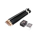 Camlin Supreme Pencil (Pack of 10),Ink Color-Black