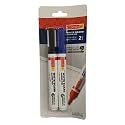 Camlin White Board Marker Pen - Black and Blue, 2 count Pack