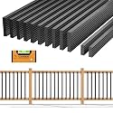 CAMMOO 110 Pcs 38"Rectangular Deck Balusters, Straight Spindles Railing Kit