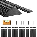 CAMMOO 55 Pcs 26" Rectangular Deck Balusters, Straight Spindles Railing Kit