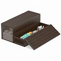CAMMOO Hot Tub Steps with Storage, Pool Ladder, Spa Steps Outdoor, Brown
