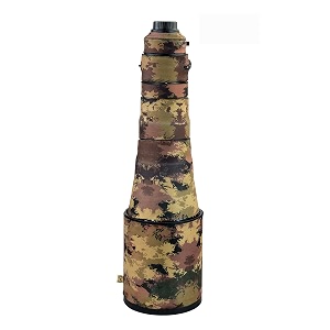 camocoat lens cover for af-s nikkor 500mm f4 ed vr  water resistant amp all terrain protection  mottled wood green