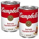 Campbell's Condensed Beef Soup With Vegetables and Barley, 10.5 oz Can (Pack of 2)