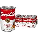 Campbell's Condensed Vegetable Beef Soup, 10.5 Ounce (Pack of 12) (Packaging May Vary)