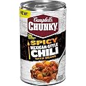 Campbell’s Chunky Spicy Mexican-Style Chili With Beans, Can 19 Ounce (Pack of 12)