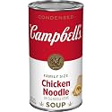 Campbell’s Condensed Chicken Noodle Soup Dry Egg Noodle Recipe, Family Size, 22.4 Ounce (Pack of 12)