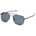 CAMPCO HUMVEE Polarized Aviator Sunglasses for Men &amp; Women – Gold Frame, Gray Lens, UV400 – Great for Driving, Fishing, Gifts