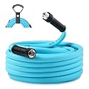 35ft Upgraded RV Water Hose with Storage Straps, 5/8" Drinking Water Hose, Leak Free and Anti-Kink Design, Camper Fresh Water Garden Hose for Truck and Car