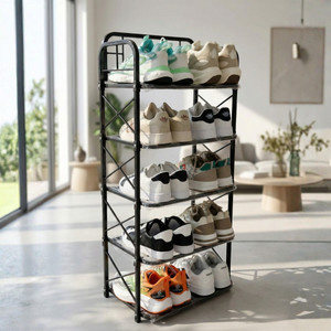 CampEss 5-Layer Plastic Shoe Stand