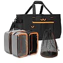 Camping Gear Organizer, 5-in-one Tactical Travel Storage for Car Trunk, 45L