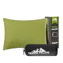 Camping Memory Foam Pillow Travel Pillow Compressible Medium Firm, Soft Comfortable and Breathable, Ideal Backpacking Hiking and Airplane