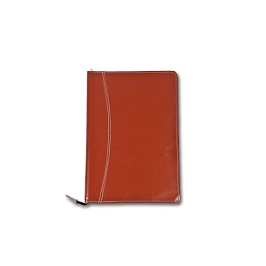 future x premium leatherette 2-ring file folder  fs size conference amp document organizer with 25 leaf sheets  certificate holder for office school amp home use tan