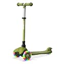 Campior MOX Mini 3 Wheel Scooter for Kids – Lean-to-Steer Kick with LED Light-Up Wheels, Adjustable Handlebar, Wide Anti-Slip Deck, Smooth PU Wheels, Rear Foot Brake – Suitable for Ages 2+