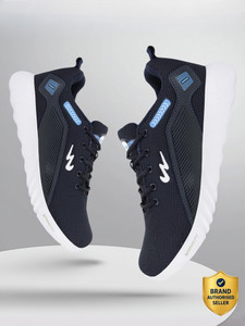 campus harley mens sports shoes  pillofoam cushioning with comfy vamp upper  lace-up running shoes for men