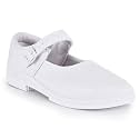 Campus Kids CS-A10 White School Shoes -13 UK/India