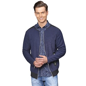 CAHOOT Blue Casual Winter Jacket