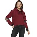 Campus Sutra Cotton Women High Neck Sweatshirt