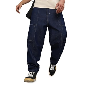 CAHOOT Mens Cargo Denim Jeans for Everyday