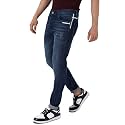 CAHOOT Men's Classic Regular Fit Denim Jeans | Stretchable Cotton Mid-Rise Denim Jeans Crafted with Comfort Fit and High Performance for Everyday Wear