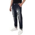 CAHOOT Men's Classic Regular Fit Denim Jeans | Stretchable Cotton Mid-Rise Denim Jeans Crafted with Comfort Fit and High Performance for Everyday Wear