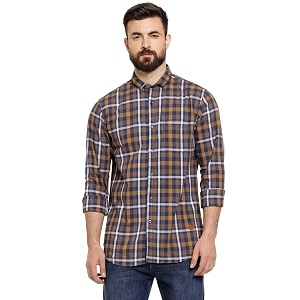 Campus Sutra Mens Cotton Regular Fit Casual