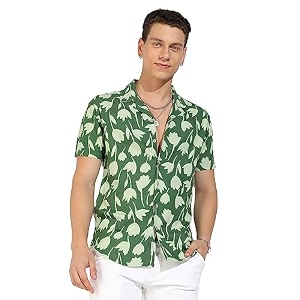 CAHOOT Mens Button Up Regular Fit Shirt