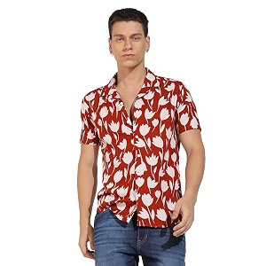 CAHOOT Mens Button Up Regular Fit Shirt