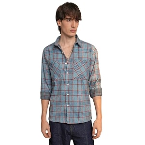 CAHOOT Mens Gingham Shirt Casual Wear