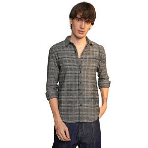 CAHOOT Mens Gingham Shirt Casual Wear