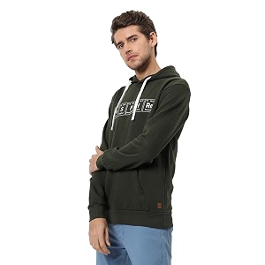 cahoot men39s pullover hoodie with contrast drawstring for casual wear  hooded neck  long sleeve  pull on closure  cotton sweatshirt crafted with comfort fit for everyday wear