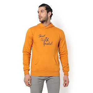 cahoot men39s pullover hoodie with contrast drawstring for casual wear  hooded neck  long sleeve  pull on closure  cotton sweatshirt crafted with comfort fit for everyday wear