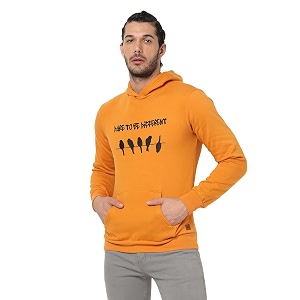 cahoot men39s pullover hoodie with contrast drawstring for casual wear  hooded neck  long sleeve  pull on closure  cotton sweatshirt crafted with comfort fit for everyday wear