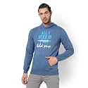 CAHOOT Men's Pullover Hoodie with Contrast Drawstring for Casual Wear | Hooded Neck | Long Sleeve | Pull On Closure | Cotton Sweatshirt Crafted with Comfort Fit for Everyday Wear