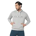 CAHOOT Men's Pullover Hoodie with Contrast Drawstring for Casual Wear | Hooded Neck | Long Sleeve | Pull On Closure | Cotton Sweatshirt Crafted with Comfort Fit for Everyday Wear