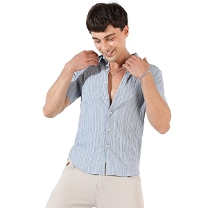 Campus Sutra Mens Regular Fit Shirt