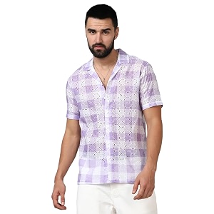 Campus Sutra Mens Regular Fit Shirt